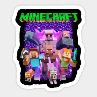 Love Minecraft Sticker